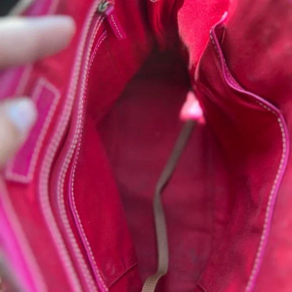 Dooney & Bourke Pink Satchel - Picture 6 of 10